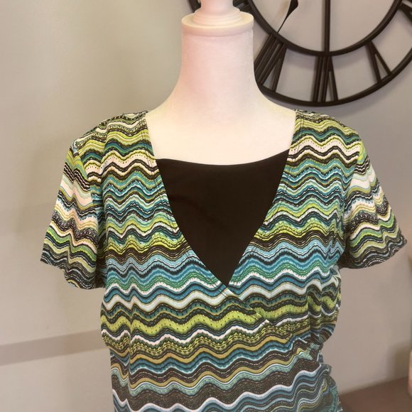 Summer Dress - Shades of Blue/Green - Picture 2 of 8